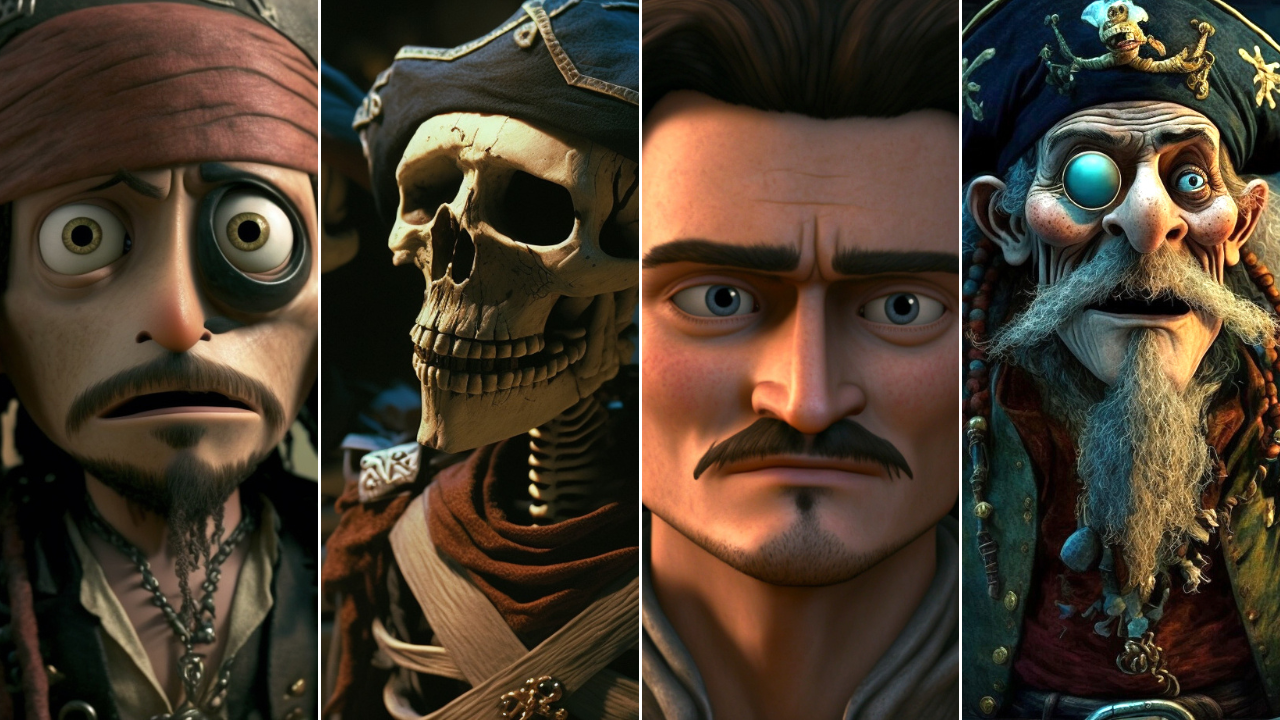     Piraci z Karaibów jako animacja Pixara. AI pokazuje, że to mogłoby się udać